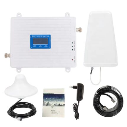 RJLINK 3G/4G/5G triband Router mobile phone signal booster all sim working boost network & data complete kit area coverage 7000 sq.feet gst included